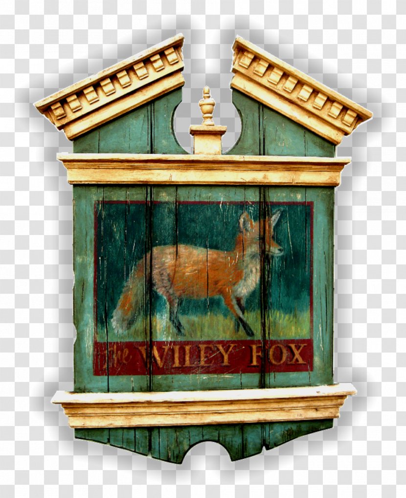 Old Tavern Signs: An Excursion In The History Of Hospitality American Colonial Red Fox Inn & United States - Folk Art Transparent PNG