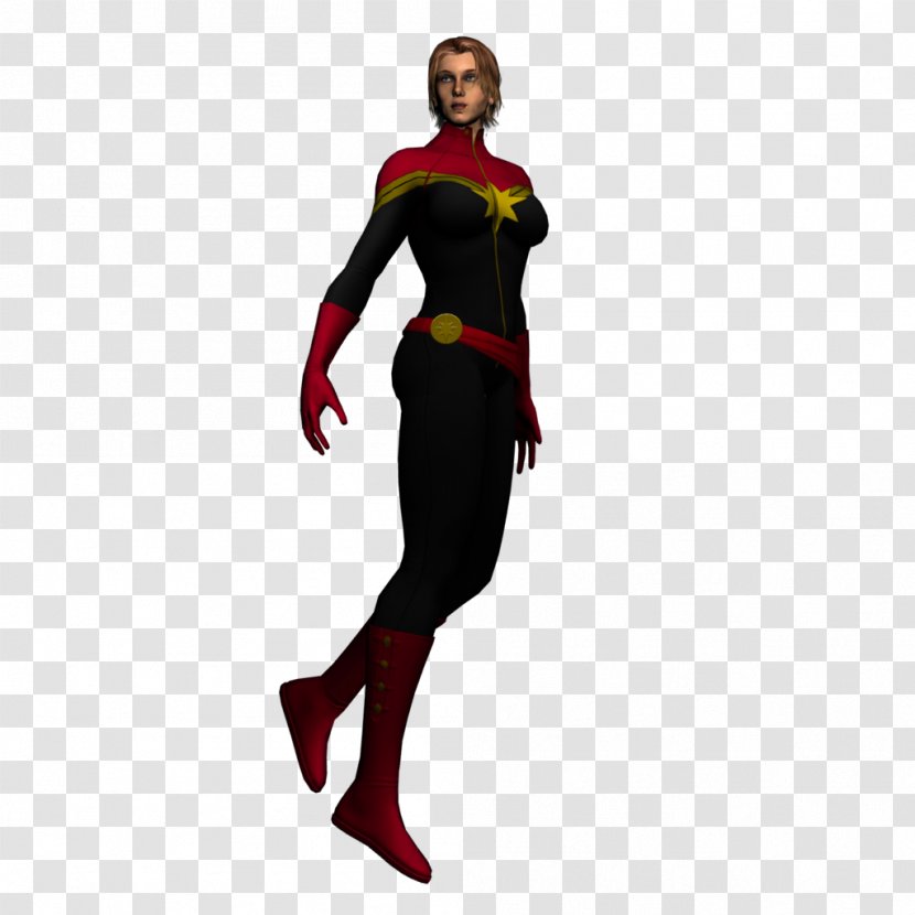 Superhero Costume - Wetsuit - Captain Mar-vell Transparent PNG