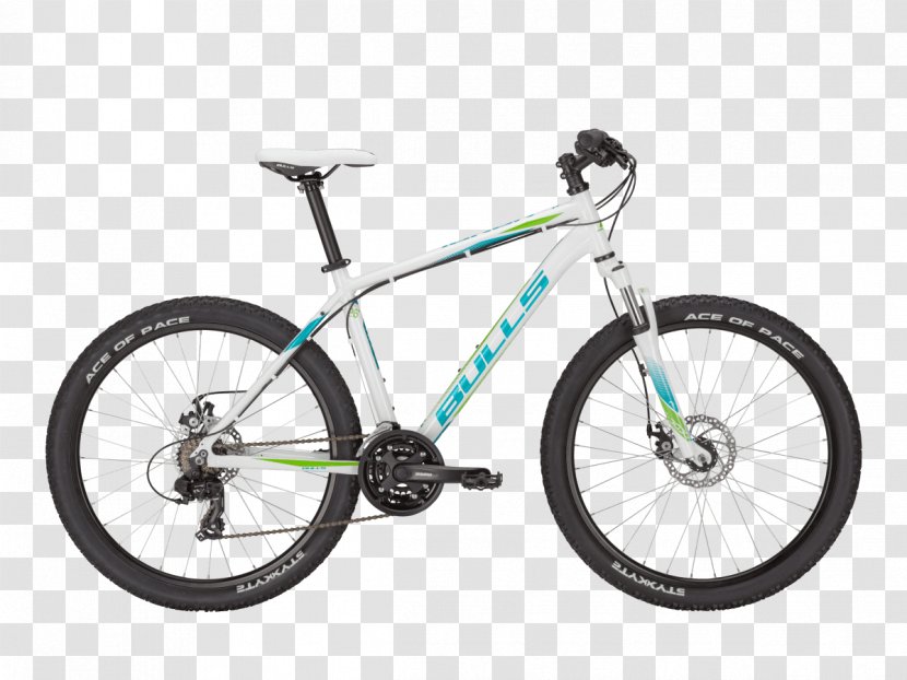 Team BULLS Mountain Bike Hybrid Bicycle White - Wheels Transparent PNG