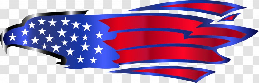 United States Bald Eagle Bird - Usa Flag Transparent PNG