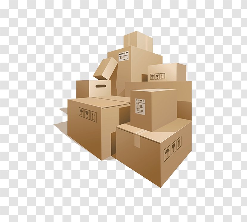 Cardboard Box - Relocation - Paper Product Beige Transparent PNG