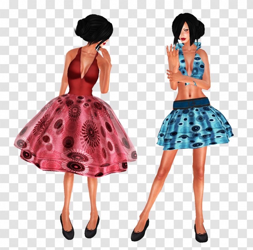 Cocktail Dress Fashion Costume - Model Transparent PNG