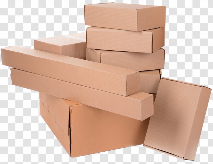 Box Paper Cardboard Packaging And Labeling Carton - Parcel Transparent PNG