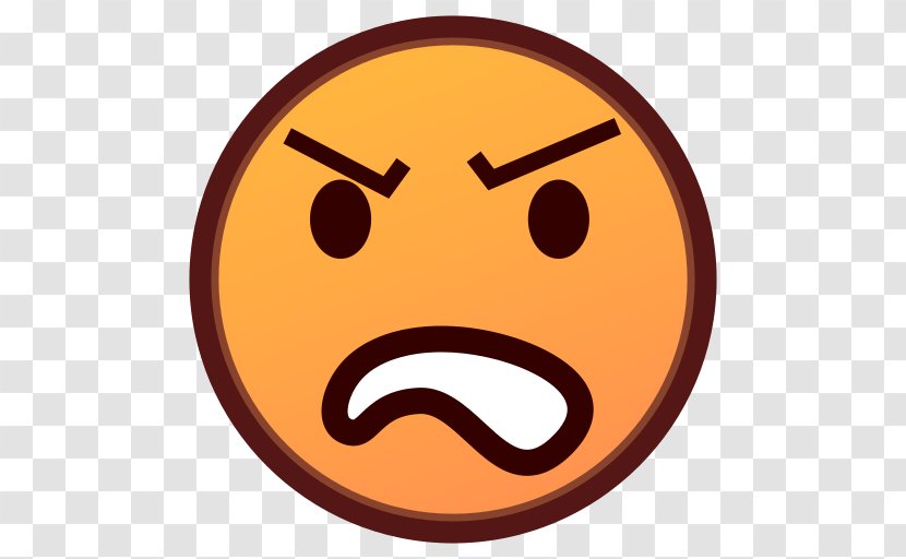 Emoji Anger Angry Smilies SMS Text Messaging Transparent PNG