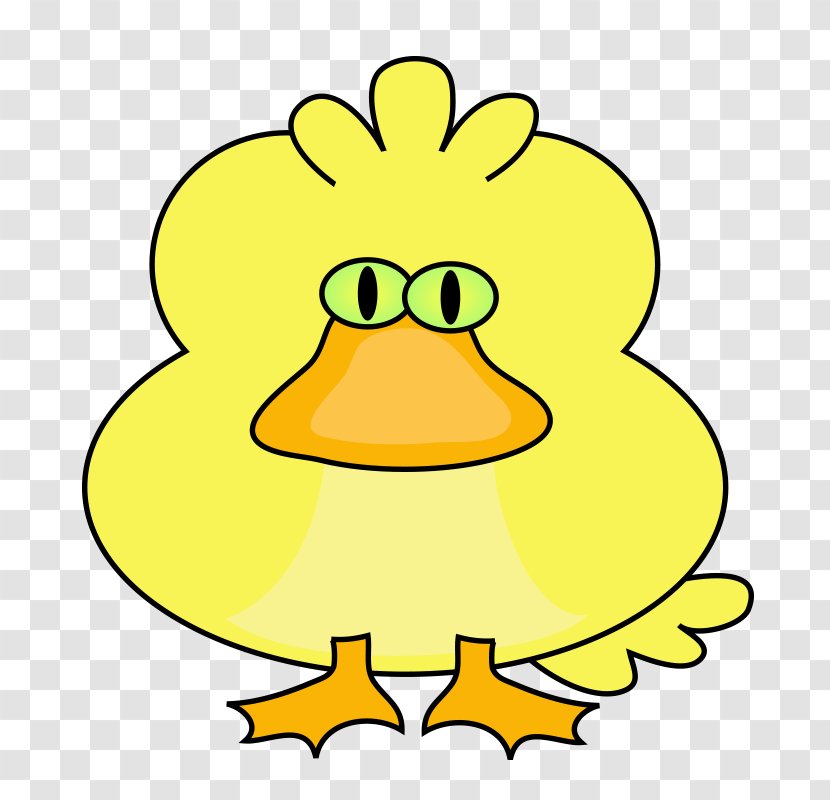 Clip Art Image Design - Animal - Cartoon Ducks Transparent PNG