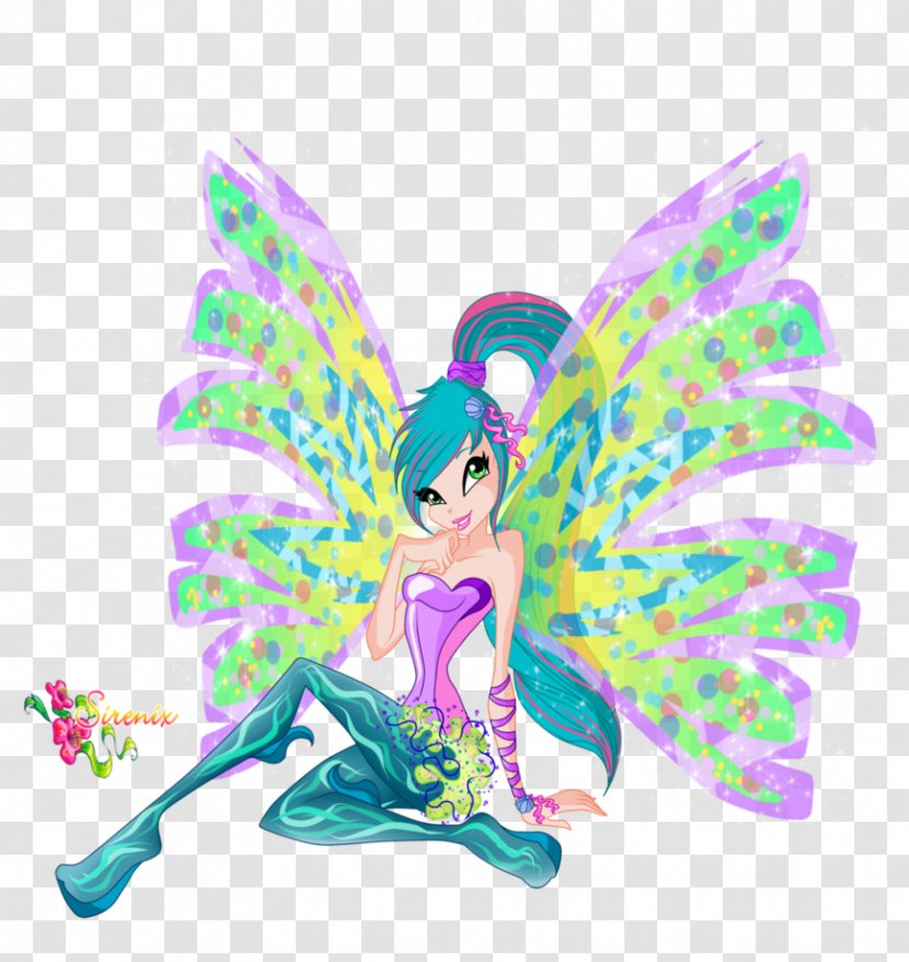 Stella Bloom Tecna Sirenix Fairy - Doll Transparent PNG