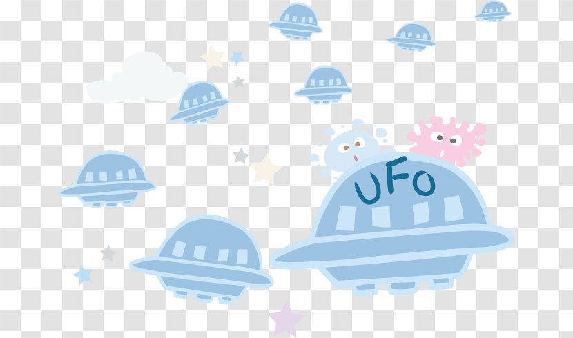 Unidentified Flying Object Saucer Extraterrestrial Life - Pattern - Cartoon Ufo Alien UFO Transparent PNG