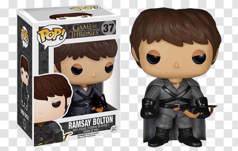 Ramsay Bolton Arya Stark Jon Snow Drogon Funko Transparent PNG