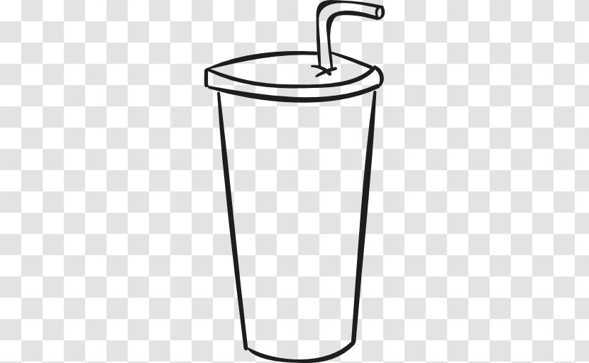 Fizzy Drinks Drinking Straw Cup Drawing - Paper Transparent PNG