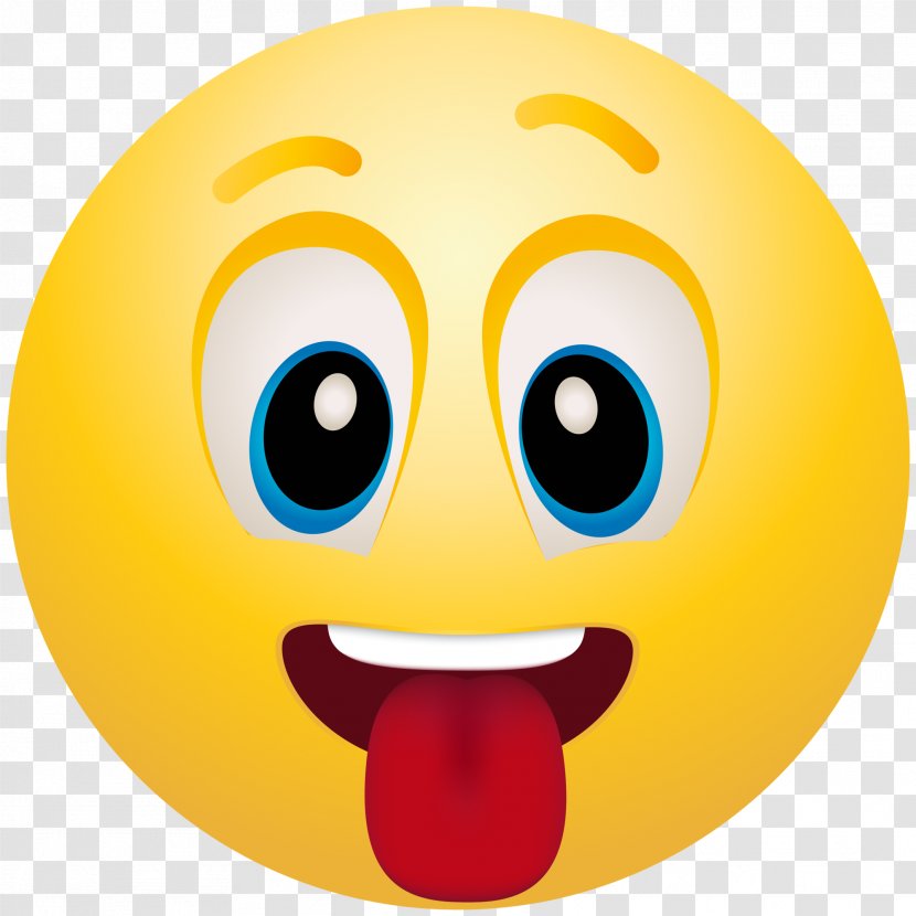 Emoticon Emoji Smiley Clip Art - Nose - Tongue Transparent PNG
