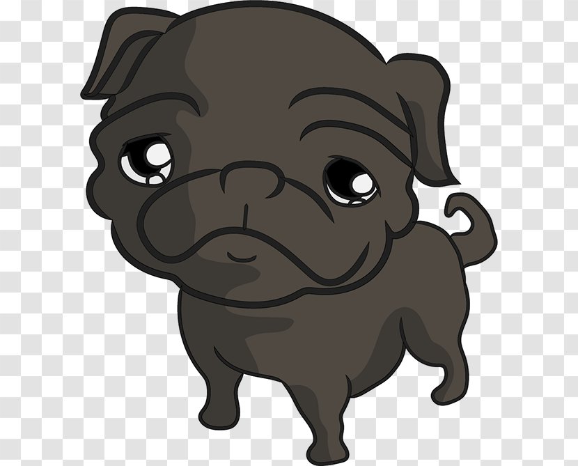 Pug Puppy Dog Breed Companion Non-sporting Group Transparent PNG