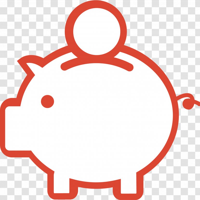 Piggy Bank Saving Money Coin - Credit Card Transparent PNG