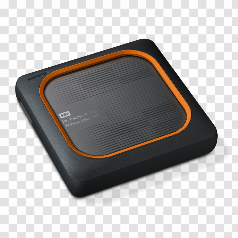 WD My Passport Wireless SSD WDBAMJ Hard Drives Solid-state Drive Western Digital - Solidstate - Terabyte Transparent PNG