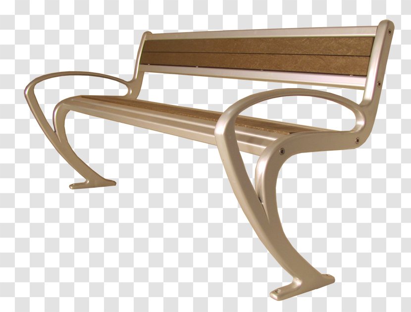 Bench Table Park Garden Furniture Plastic - Arm Transparent PNG