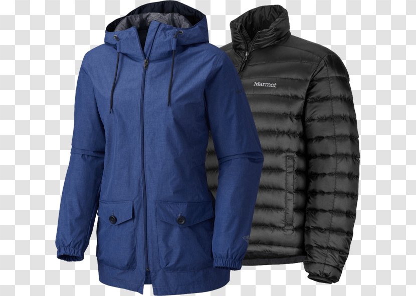 Hoodie Jacket Raincoat Parka - Coat Transparent PNG
