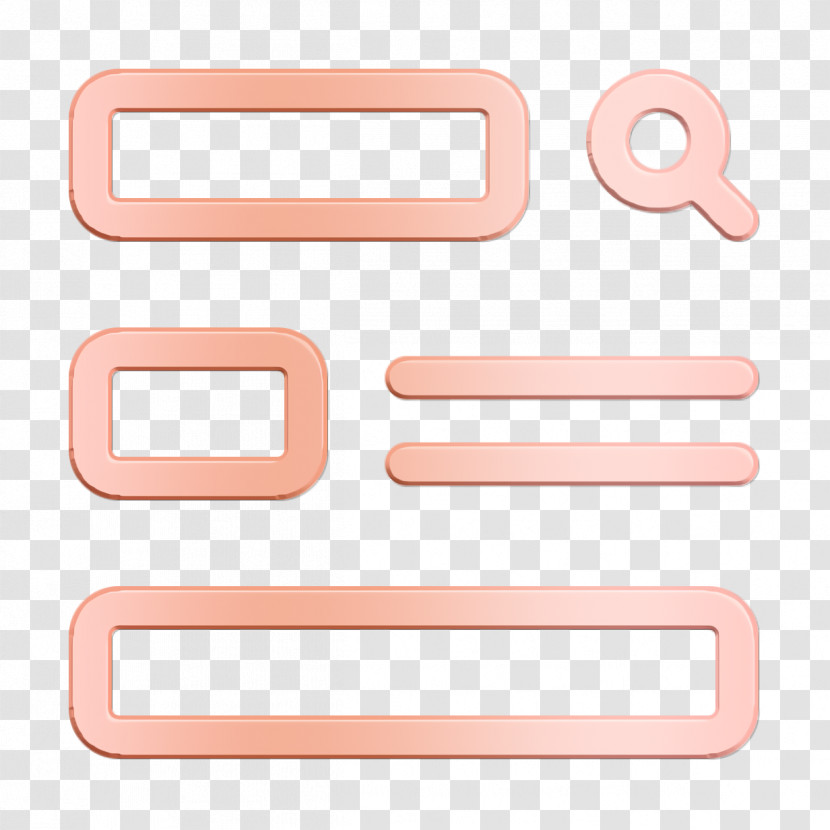 Wireframe Icon Ui Icon Transparent PNG