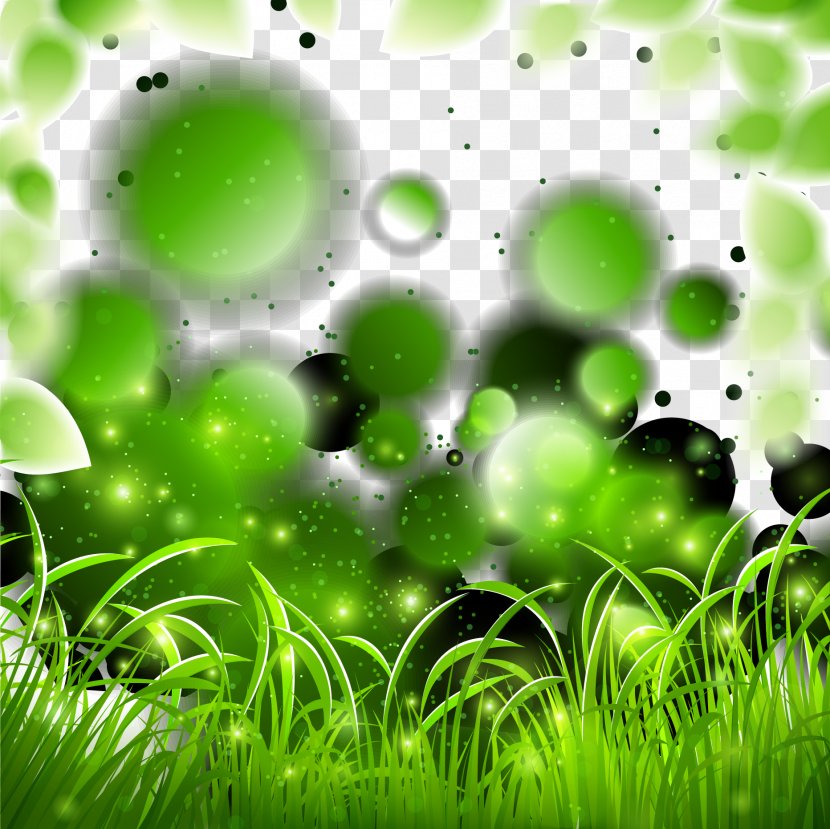 Dream Green Dots - Nature - Leaf Transparent PNG