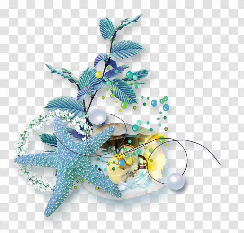 Sea Starfish Jellyfish Clip Art - Peacock Transparent PNG