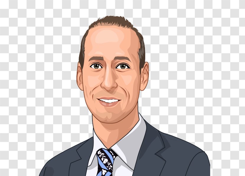 Face Cartoon Forehead Chin White-collar Worker - Official - Pleased Smile Transparent PNG