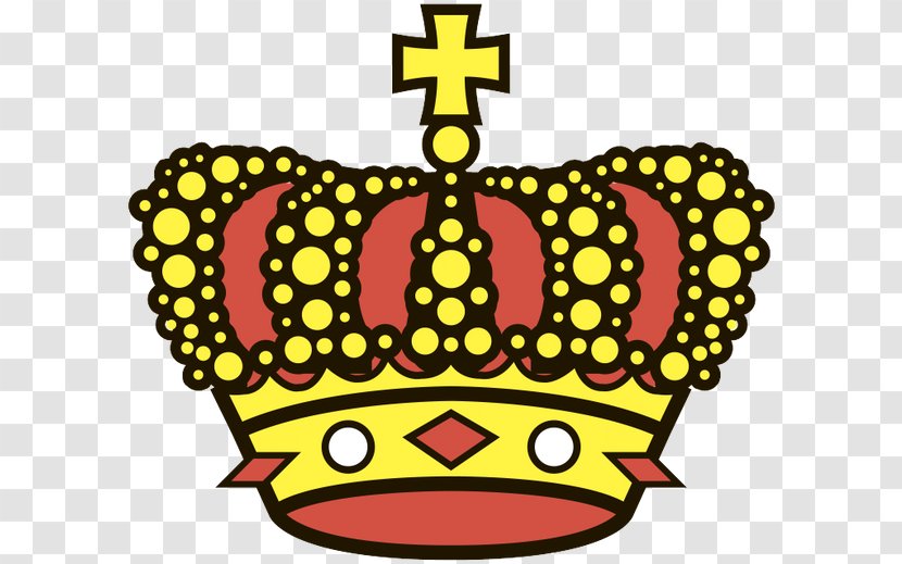 Crown Gold Red Art Transparent PNG
