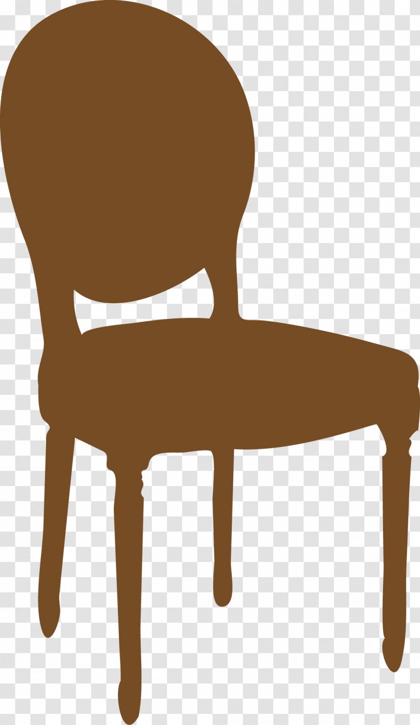 Chair Silhouette - Vector Transparent PNG