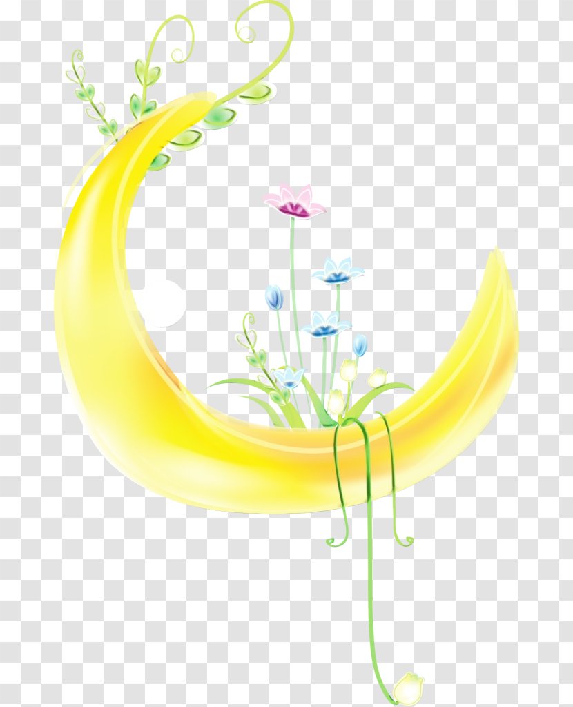 Ramadan Crescent Vector Graphics Floral Design - Botany Transparent PNG