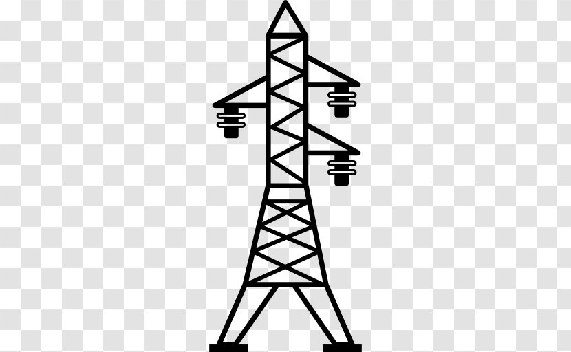Transmission Tower Electric Power Electricity Overhead Line - Structure - High Voltage Transparent PNG