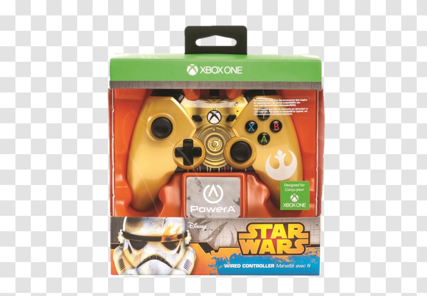 Xbox One Controller Stormtrooper R2-D2 Anakin Skywalker Boba Fett - Star Wars - X Box Transparent PNG