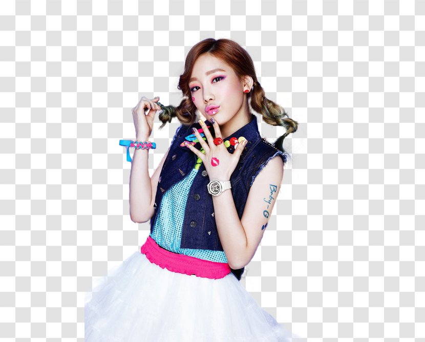 Taeyeon Girls' Generation The Best SM Town - Watercolor - Girls Transparent PNG