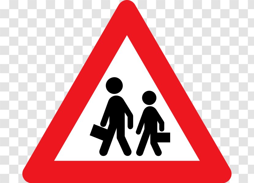 Road Signs In Singapore Traffic Sign Warning - Area Transparent PNG