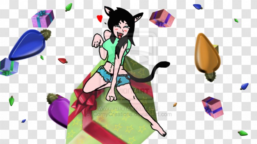 Character Fiction Clip Art - Cartoon - Catgirl Transparent PNG