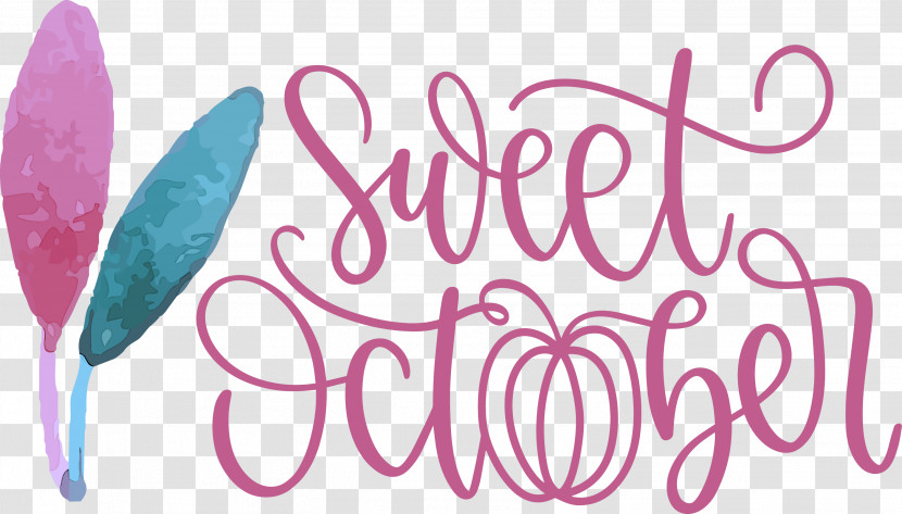 Sweet October October Fall Transparent PNG