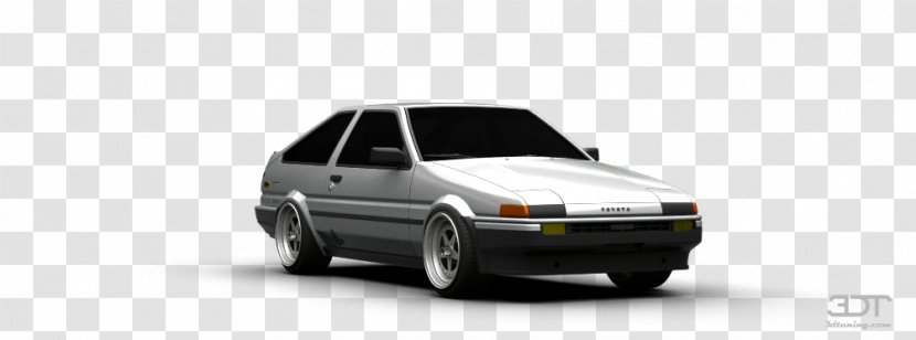 Bumper Toyota AE85 Compact Car - Vehicle Transparent PNG