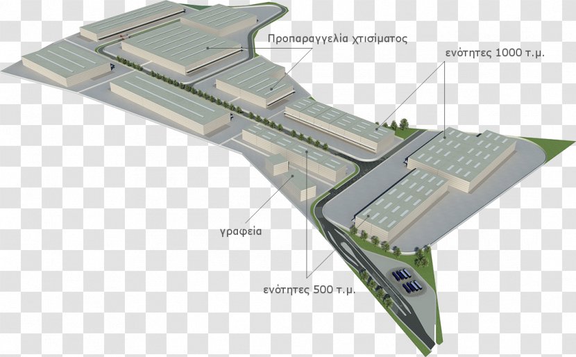 Angle - Plan - Industrial Park Transparent PNG