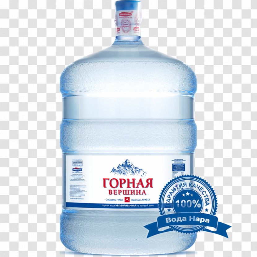 Drinking Water Mineral Bottled Carboy - Packaging And Labeling Transparent PNG