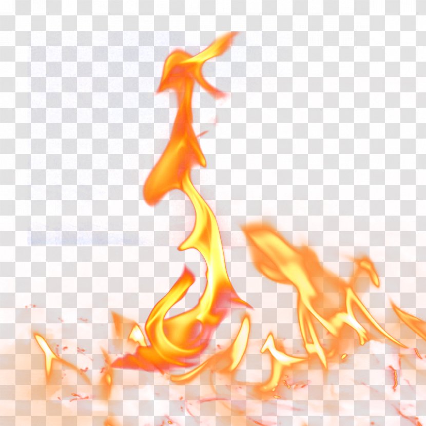 Fire Computer File - Orange - Pillar Burning Transparent PNG