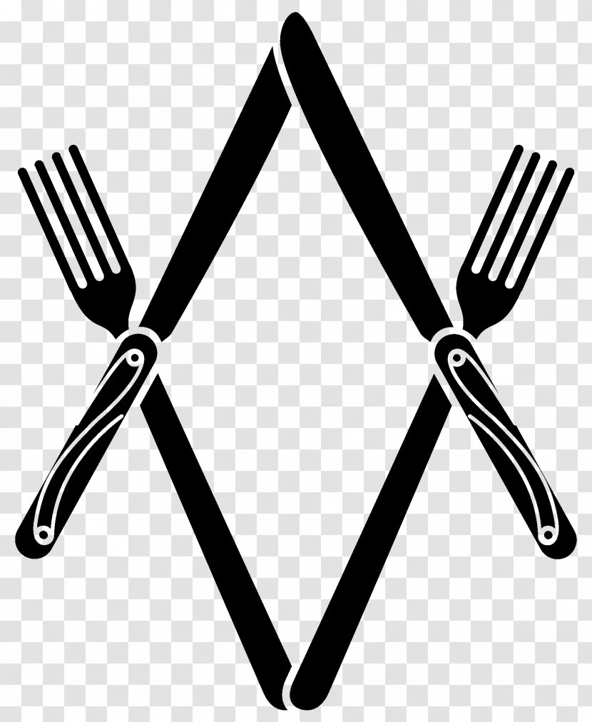 Freemasonry Masonic Lodge Officers Square And Compasses Grand - Prince Hall - Cutlery Transparent PNG
