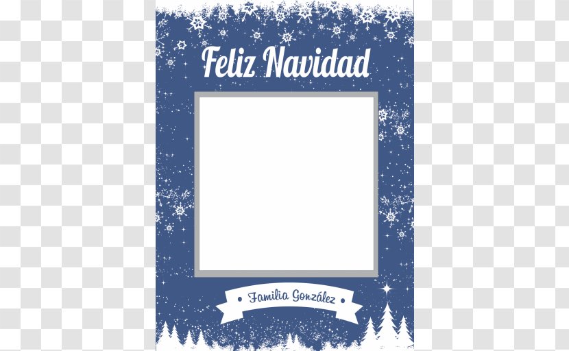 Picture Frames Christmas Card Pattern - Border Transparent PNG