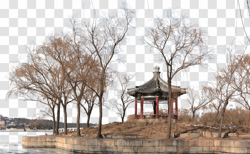 Poster Chinoiserie Photography Advertising - Real Property - Park Pavilion Transparent PNG