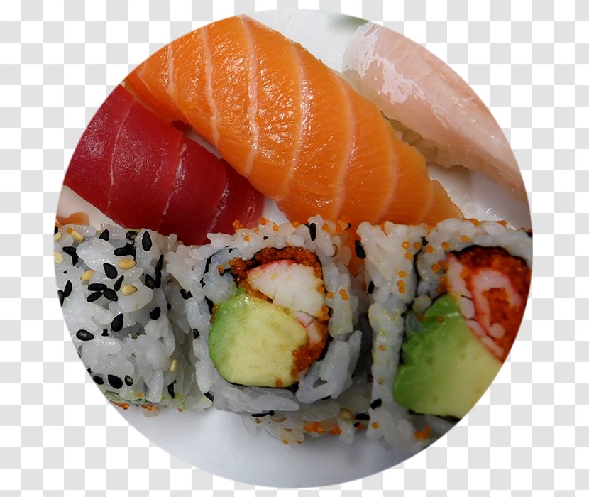 California Roll Sashimi Sushi Gimbap Smoked Salmon - Poke - Vegetable Transparent PNG