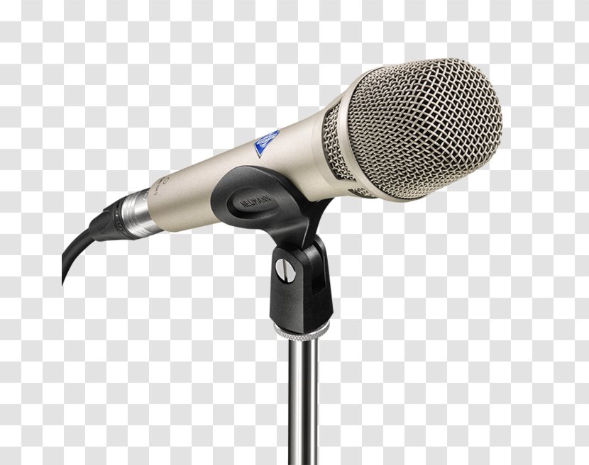 Microphone Neumann KMS 104 Georg U 87 Ai Cardioid - Stand Transparent PNG