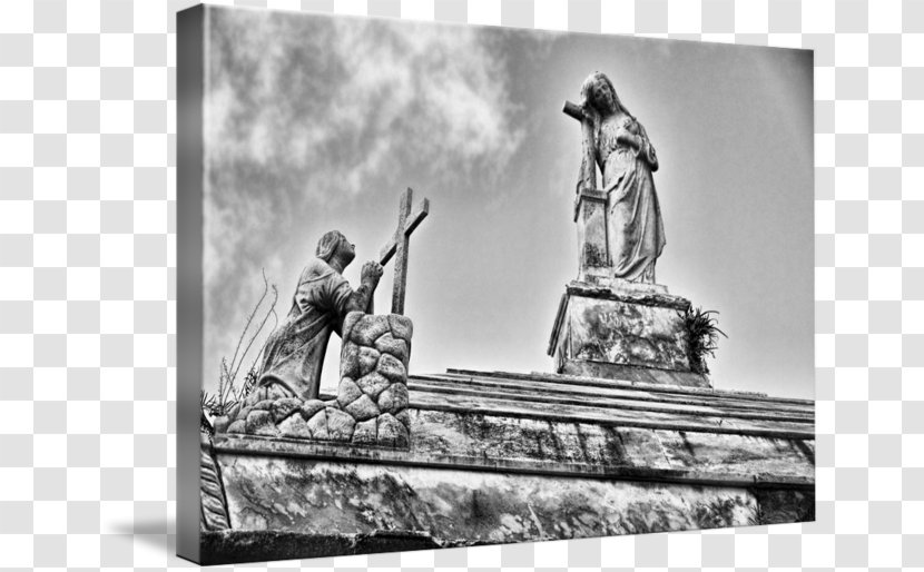 Statue Memorial Stock Photography - Monochrome - Prayer Mat Transparent PNG