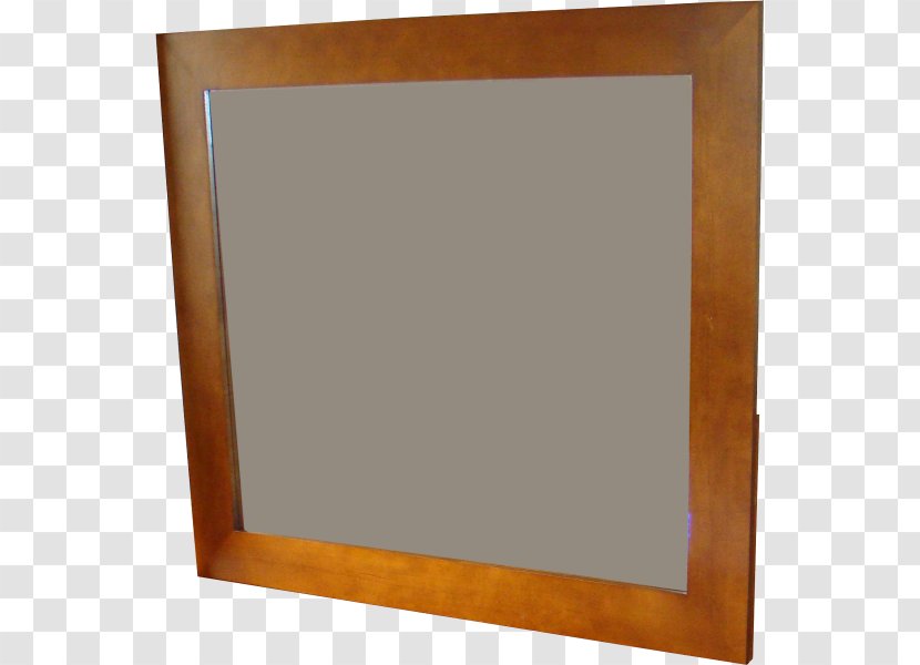 Picture Frames Wood Stain Commode Mirror - Rectangle Transparent PNG