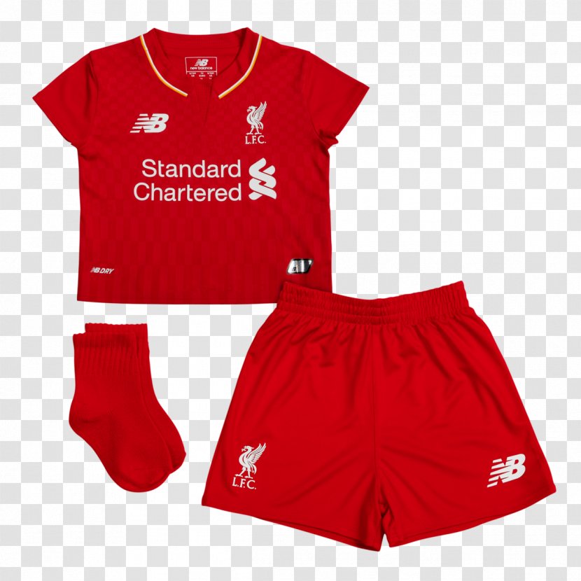 Liverpool F.C. T-shirt Serie A Kit Clothing - Uniform Transparent PNG