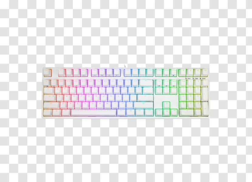 Computer Keyboard Mouse Backlight Cherry Keycap - Material Transparent PNG