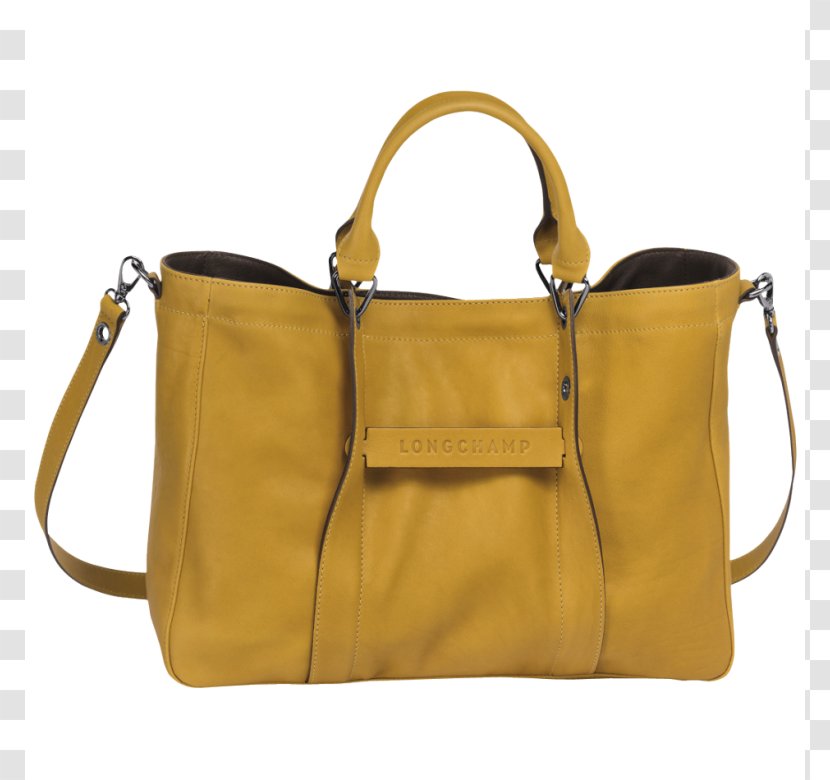 Longchamp Tote Bag Handbag Leather - Snap Fastener Transparent PNG