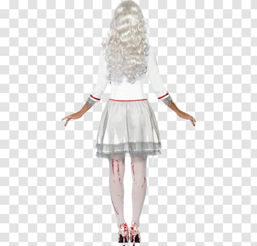 Costume Party Bride Dress Halloween - White Transparent PNG