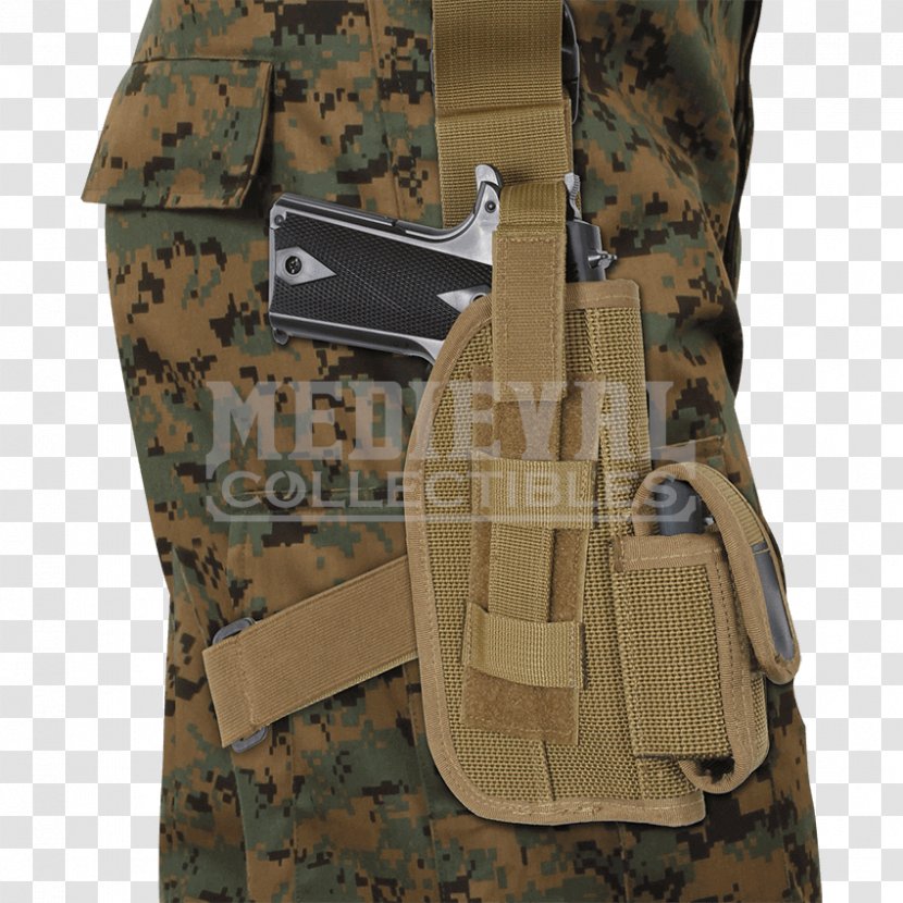 Pocket Gun Holsters Khaki Military Camouflage Firearm Transparent PNG