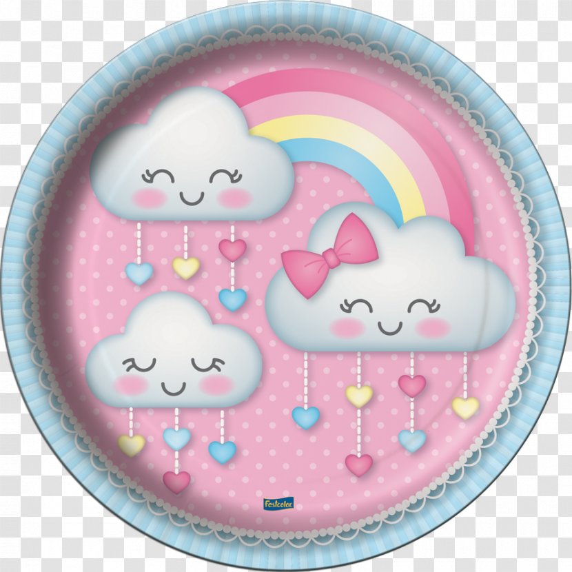 Disposable Cloud Rain Love Cup - Price Transparent PNG