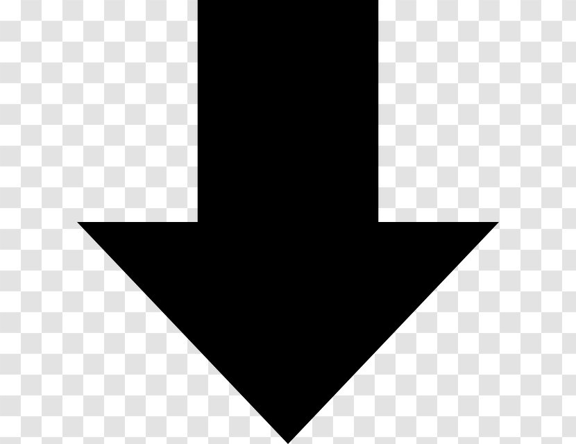 Arrow Symbol - Black Transparent PNG